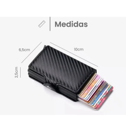 BILLETERA  ANTI ROBO RFID...